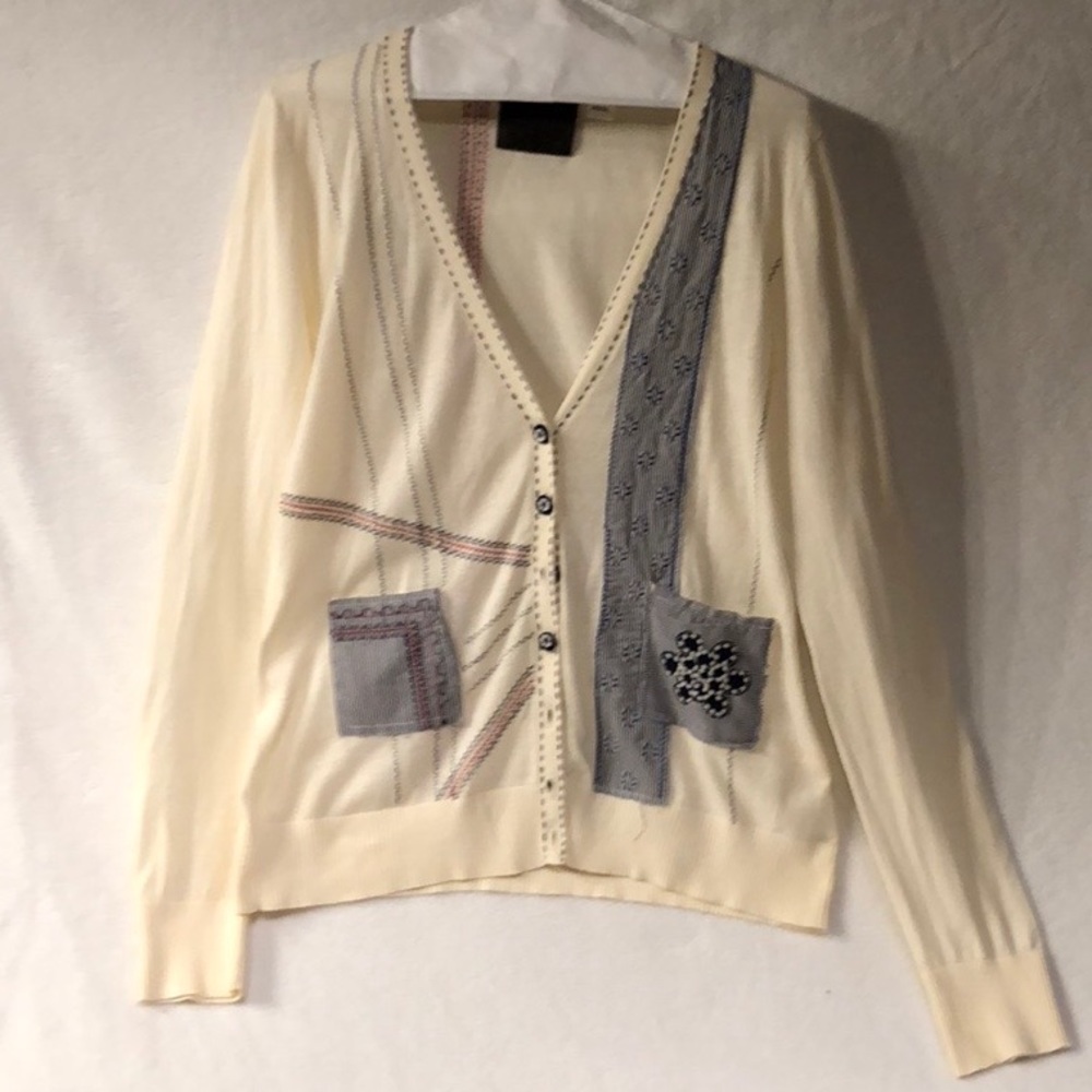 Anthropologie Cardigan Sz L